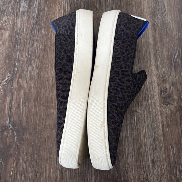 Rothy size 8 the original slip on sneaker tennis shoe Leopard print *Crack - Picture 2 of 11